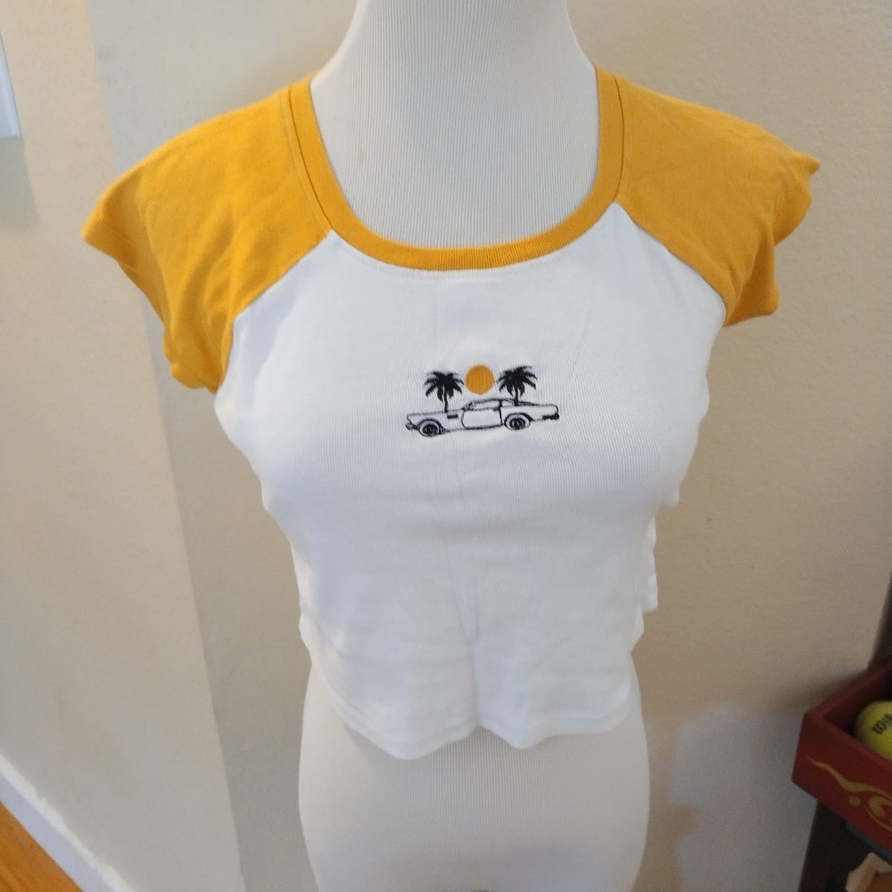 Cropped t shirt